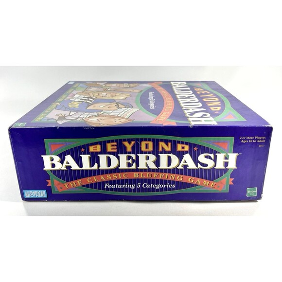 Parker Brothers Beyond Balderdash The Classic Bluffing Board Game 1997 Vintage - Picture 11 of 12